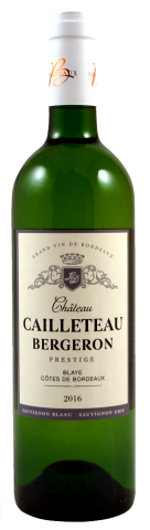 Ch. Cailleteau Bergeron, Prestige Blanc, Fût de Chêne Blaye AOC | Weißwein aus Bordeaux