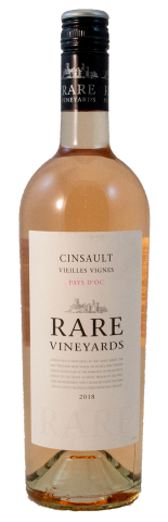 Rare Vineyards, Cinsault, Rosé, Pays d'Oc IGP | Rosé aus Languedoc-Roussillon